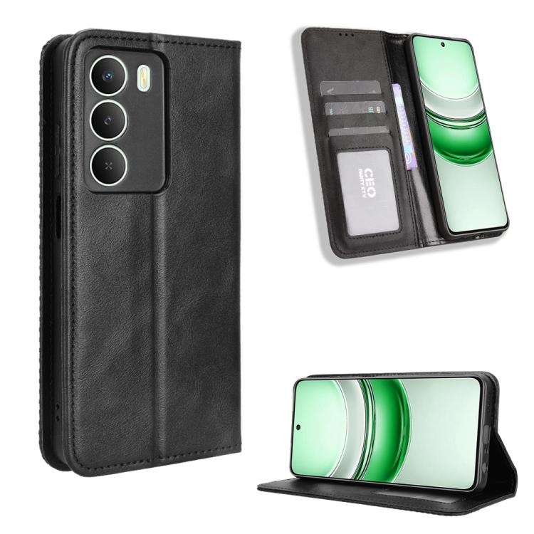 Magnetic Buckle Retro Texture Leather Phone Case — view 22