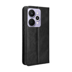 Magnetic Buckle Retro Texture Leather Phone Case