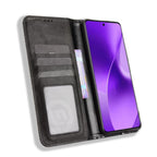 Magnetic Buckle Retro Texture Leather Phone Case