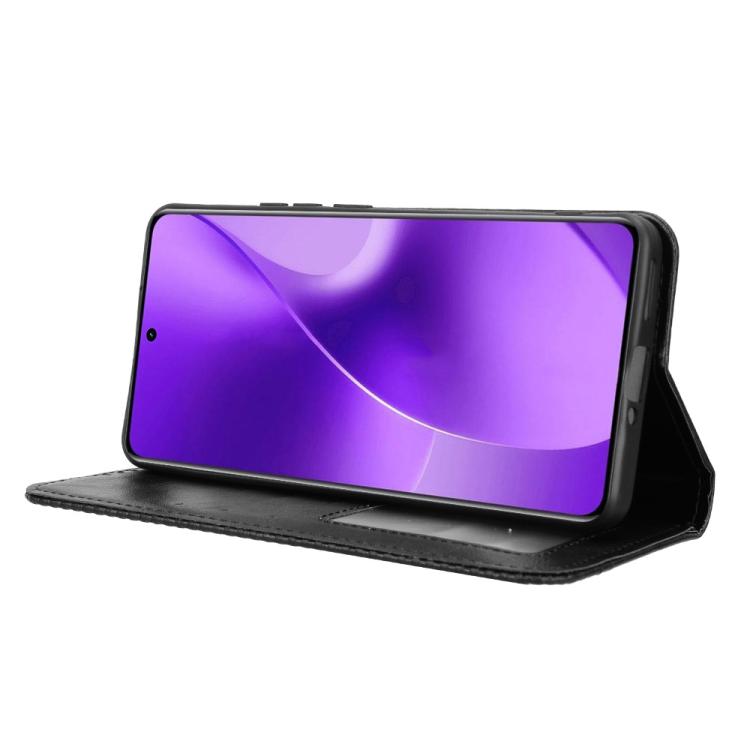 Magnetic Buckle Retro Texture Leather Phone Case