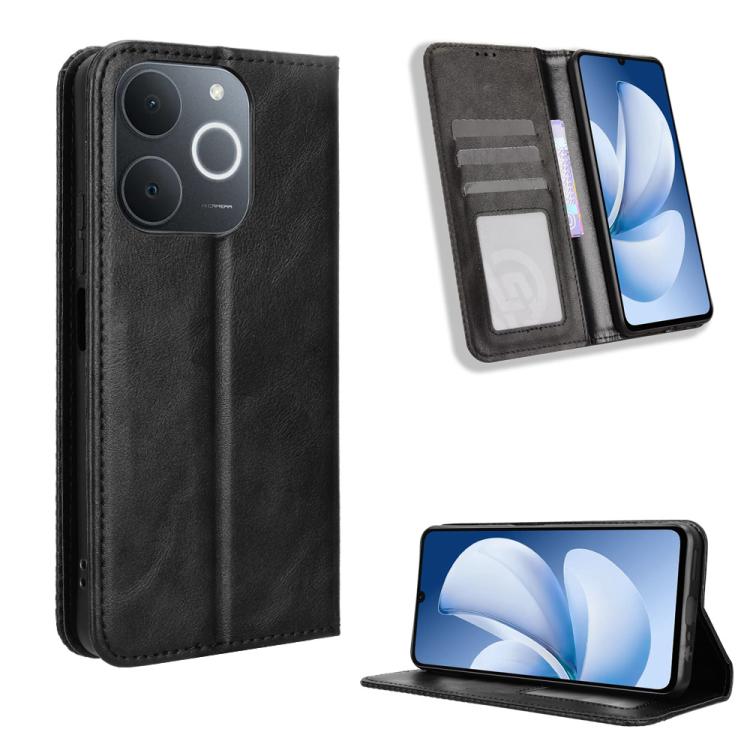 Magnetic Buckle Retro Texture Leather Phone Case — view 66