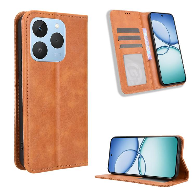 Magnetic Buckle Retro Texture Leather Phone Case — view 65