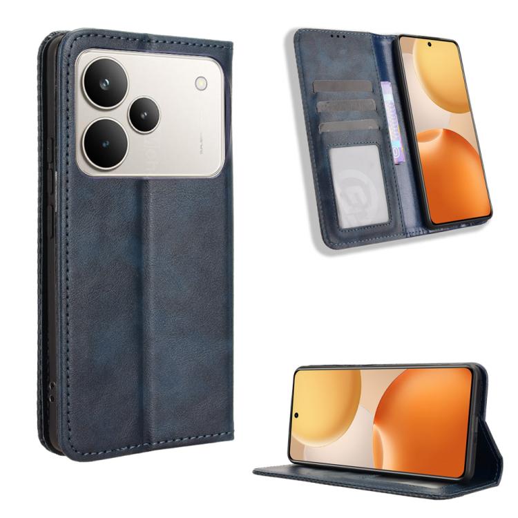 Magnetic Buckle Retro Texture Leather Phone Case — view 60