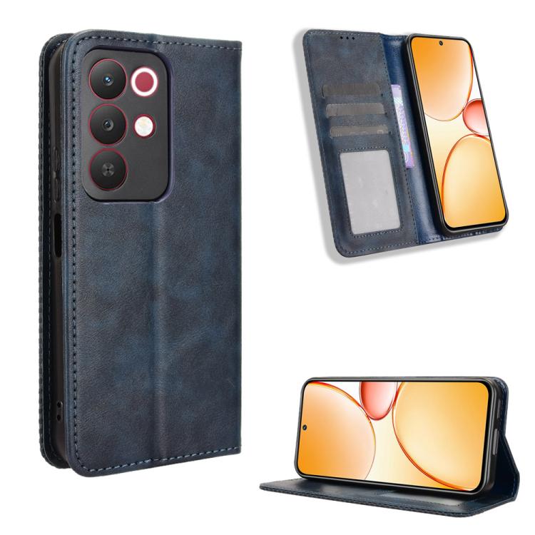 Magnetic Buckle Retro Texture Leather Phone Case — view 48