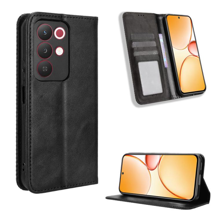 Magnetic Buckle Retro Texture Leather Phone Case — view 50