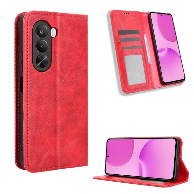 Magnetic Buckle Retro Texture Leather Phone Case — view 43