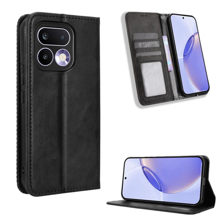 Magnetic Buckle Retro Texture Leather Phone Case — view 38