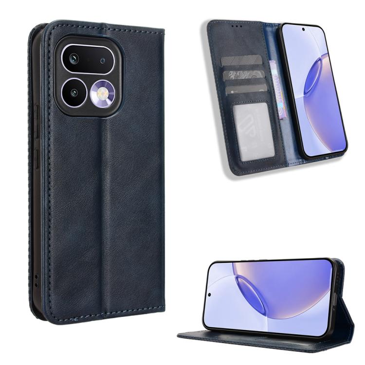 Magnetic Buckle Retro Texture Leather Phone Case — view 40