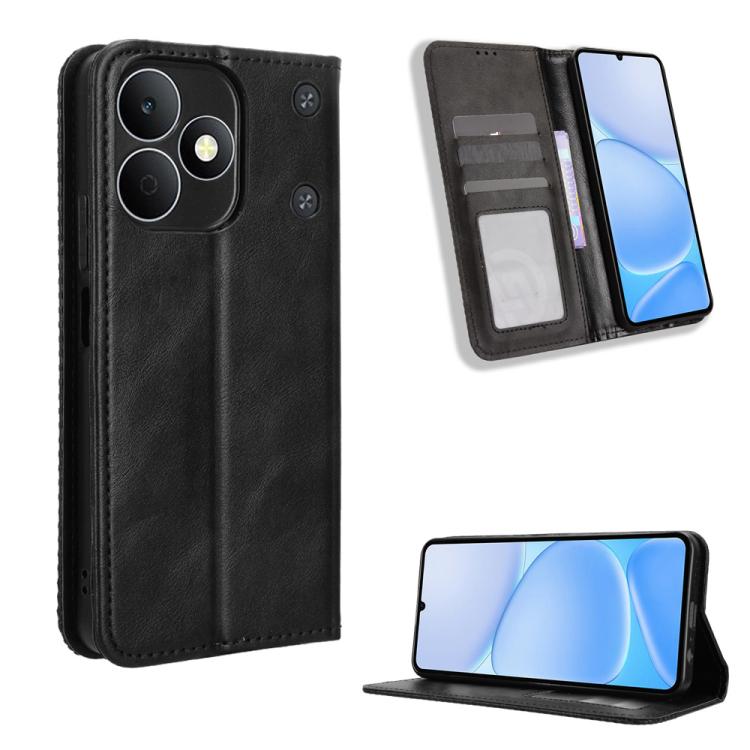 Magnetic Buckle Retro Texture Leather Phone Case — view 26
