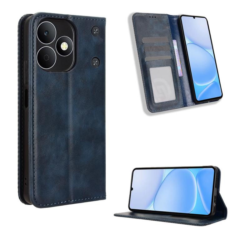 Magnetic Buckle Retro Texture Leather Phone Case — view 28