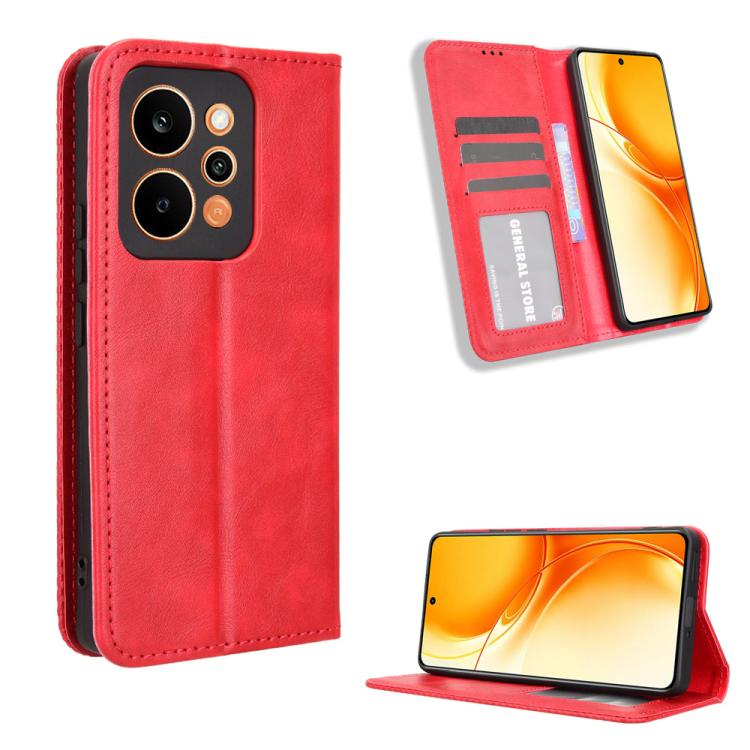 Magnetic Buckle Retro Texture Leather Phone Case — view 23