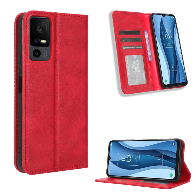Magnetic Buckle Retro Texture Leather Phone Case — view 31