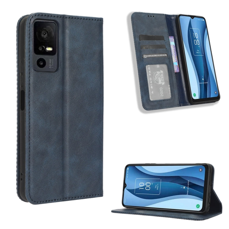 Magnetic Buckle Retro Texture Leather Phone Case — view 32