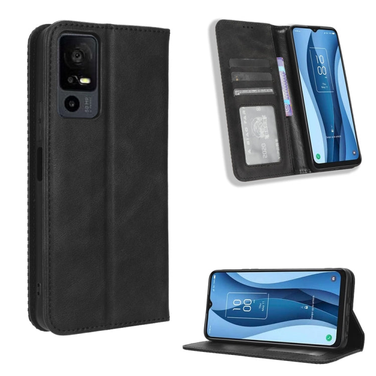 Magnetic Buckle Retro Texture Leather Phone Case — view 34
