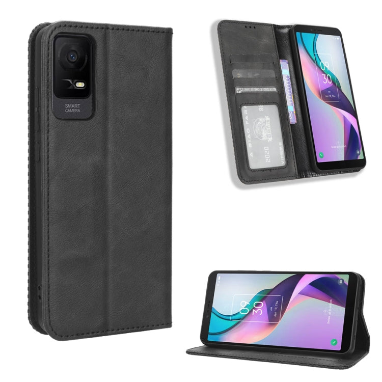 Magnetic Buckle Retro Texture Leather Phone Case — view 38