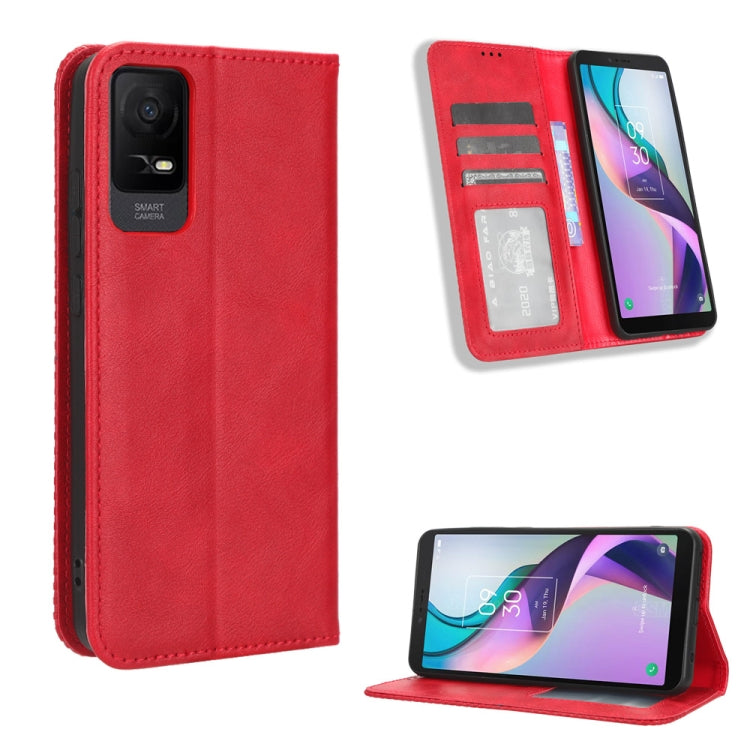 Magnetic Buckle Retro Texture Leather Phone Case — view 39