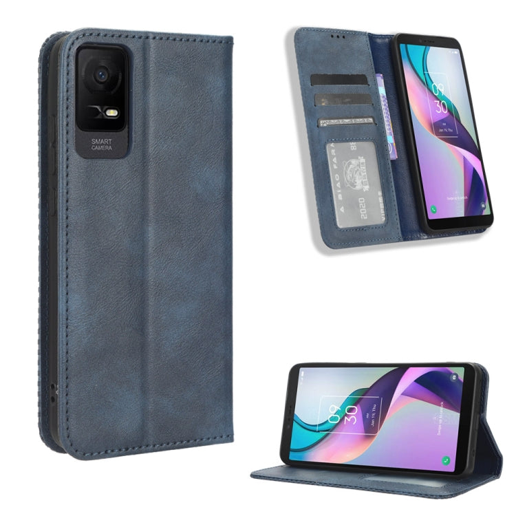 Magnetic Buckle Retro Texture Leather Phone Case — view 40