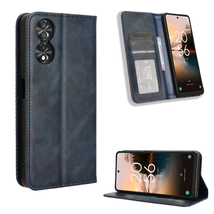 Magnetic Buckle Retro Texture Leather Phone Case — view 28
