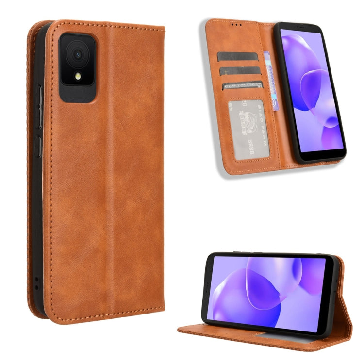 Magnetic Buckle Retro Texture Leather Phone Case — view 21
