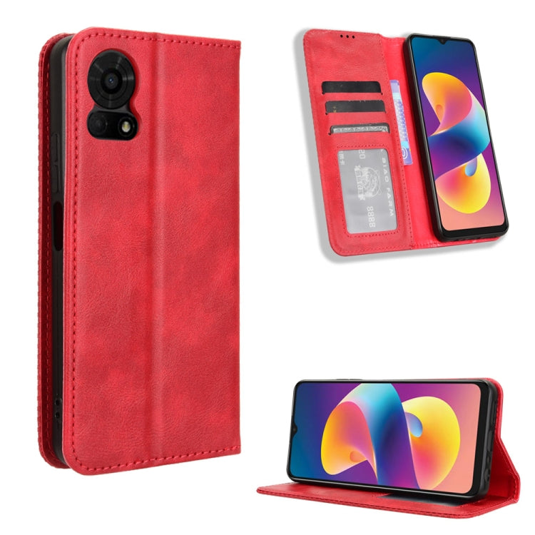 Magnetic Buckle Retro Texture Leather Phone Case — view 59