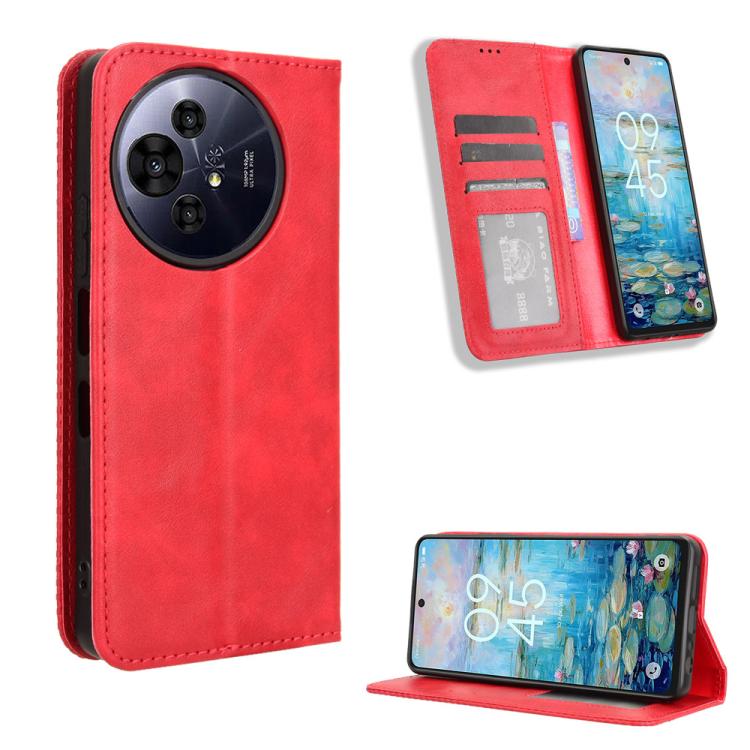 Magnetic Buckle Retro Texture Leather Phone Case — view 55