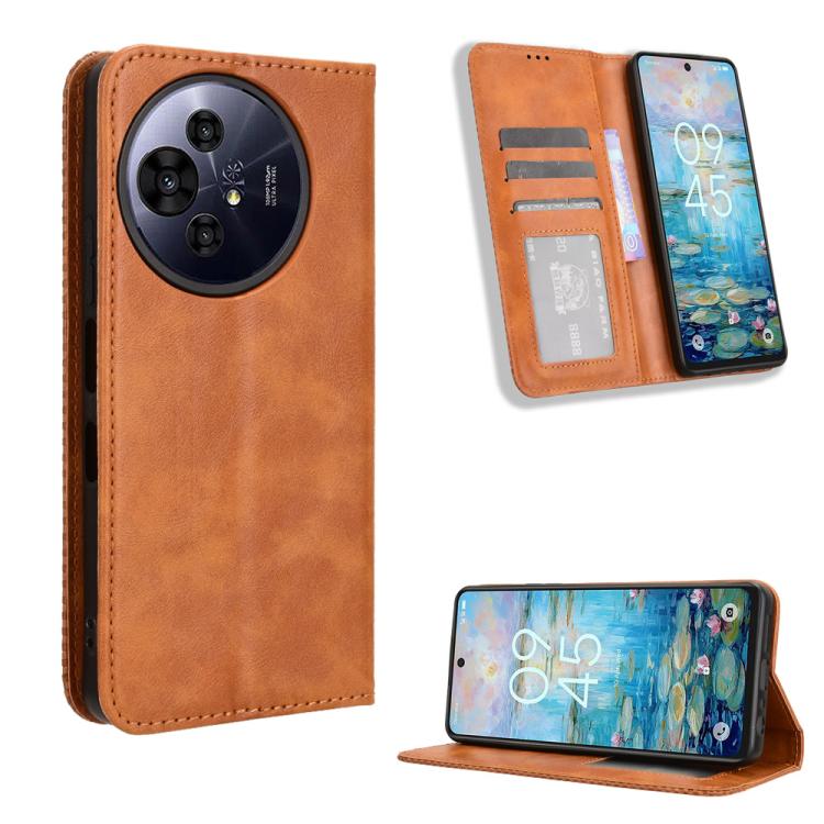 Magnetic Buckle Retro Texture Leather Phone Case — view 57