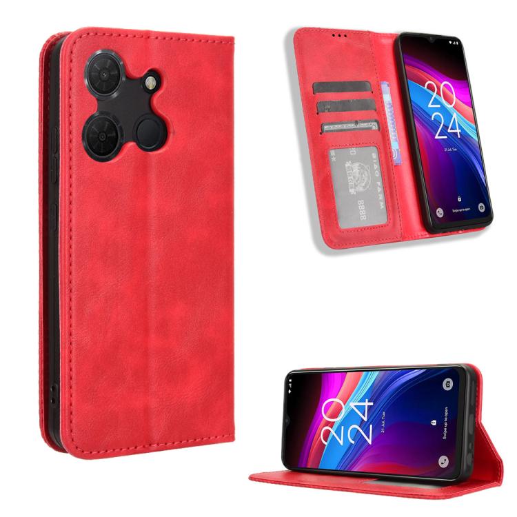 Magnetic Buckle Retro Texture Leather Phone Case — view 51