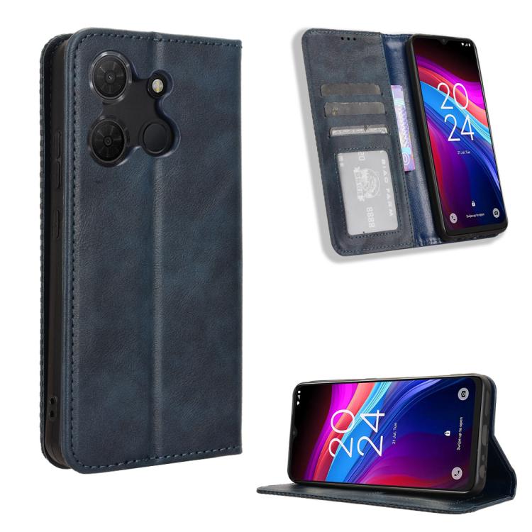 Magnetic Buckle Retro Texture Leather Phone Case — view 52