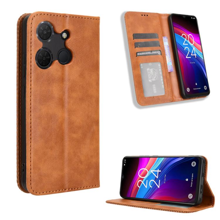 Magnetic Buckle Retro Texture Leather Phone Case — view 53