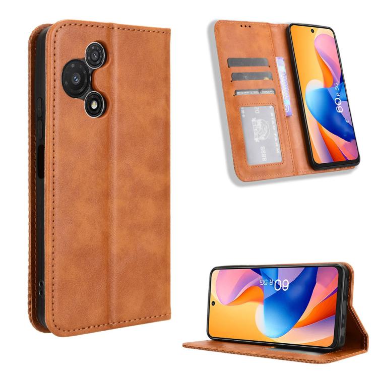 Magnetic Buckle Retro Texture Leather Phone Case — view 49