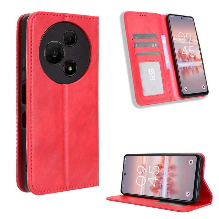 Magnetic Buckle Retro Texture Leather Phone Case — view 39