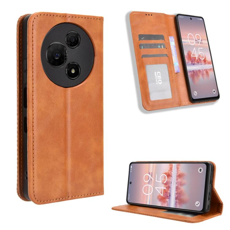 Magnetic Buckle Retro Texture Leather Phone Case — view 41