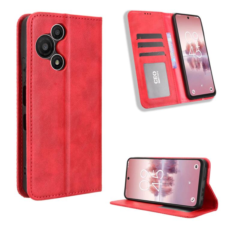 Magnetic Buckle Retro Texture Leather Phone Case — view 35