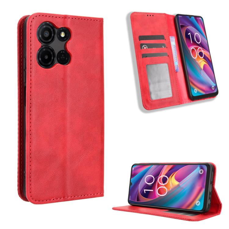 Magnetic Buckle Retro Texture Leather Phone Case — view 27
