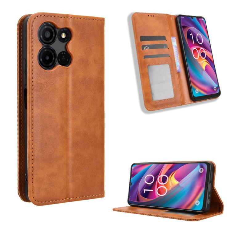 Magnetic Buckle Retro Texture Leather Phone Case — view 29