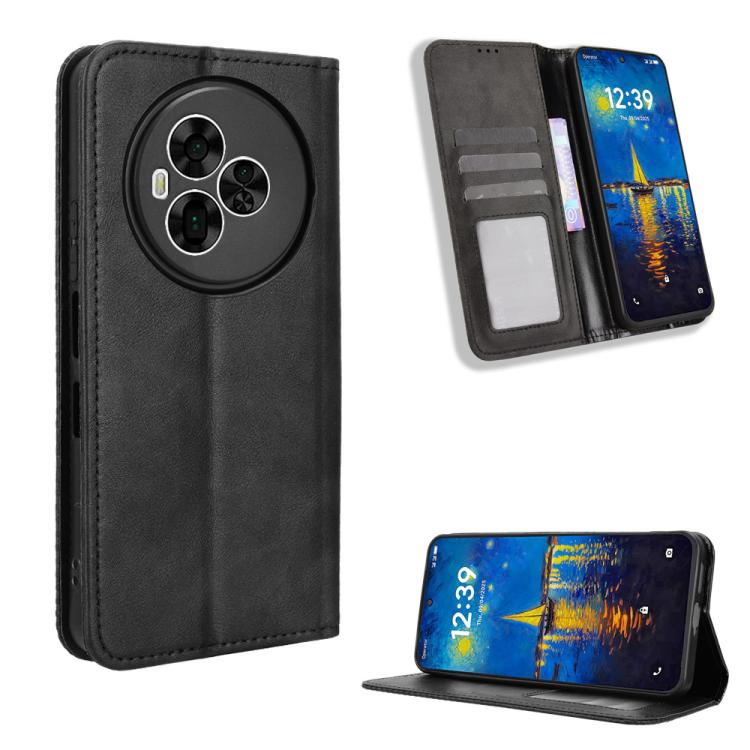 Magnetic Buckle Retro Texture Leather Phone Case — view 30