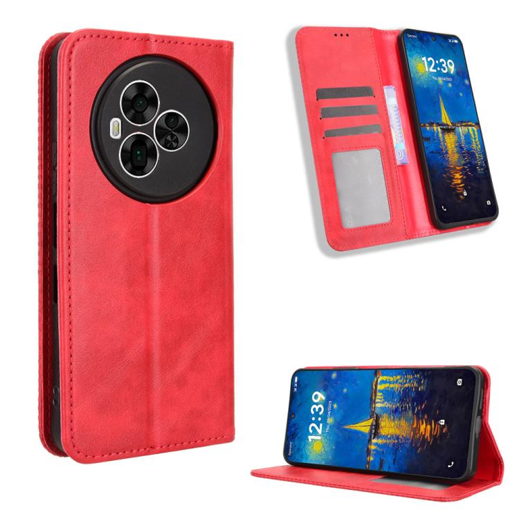 Magnetic Buckle Retro Texture Leather Phone Case — view 31