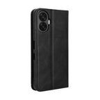 Magnetic Buckle Retro Texture Leather Phone Case