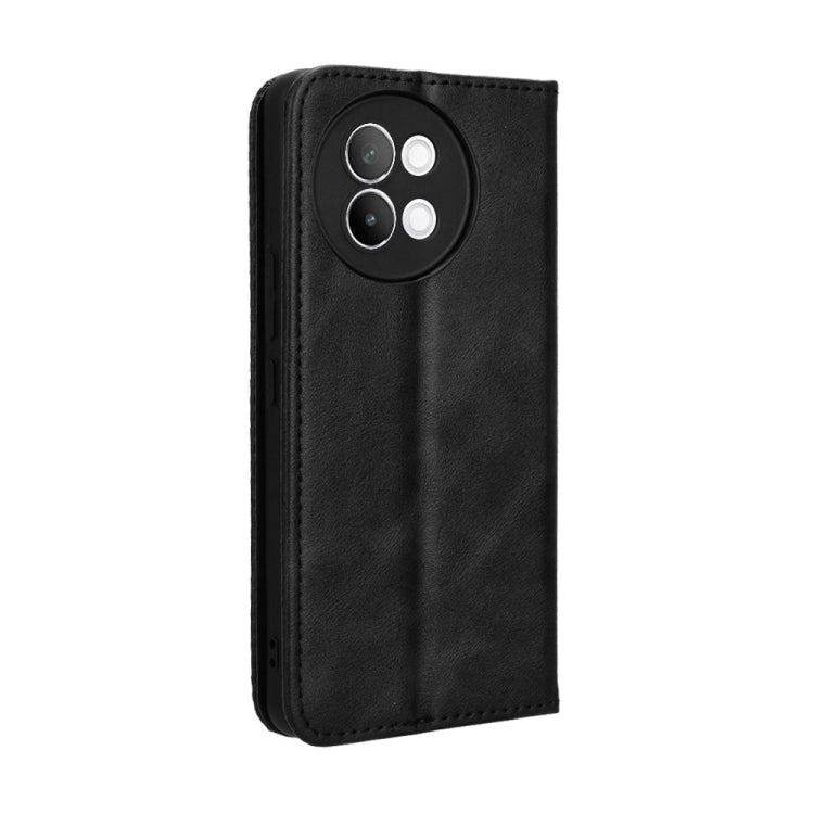 Magnetic Buckle Retro Texture Leather Phone Case