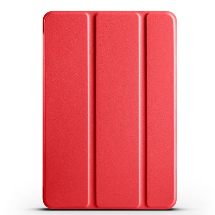 3-folding TPU Horizontal Flip Leather Tablet Case with Holder — For iPad mini 5 / 4 / 3 / 2 / 1