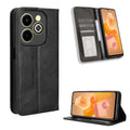 Magnetic Buckle Retro Texture Leather Phone Case