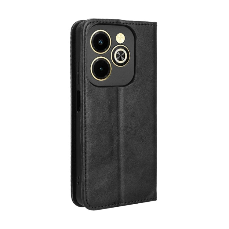 Magnetic Buckle Retro Texture Leather Phone Case