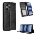 Magnetic Buckle Retro Texture Leather Phone Case