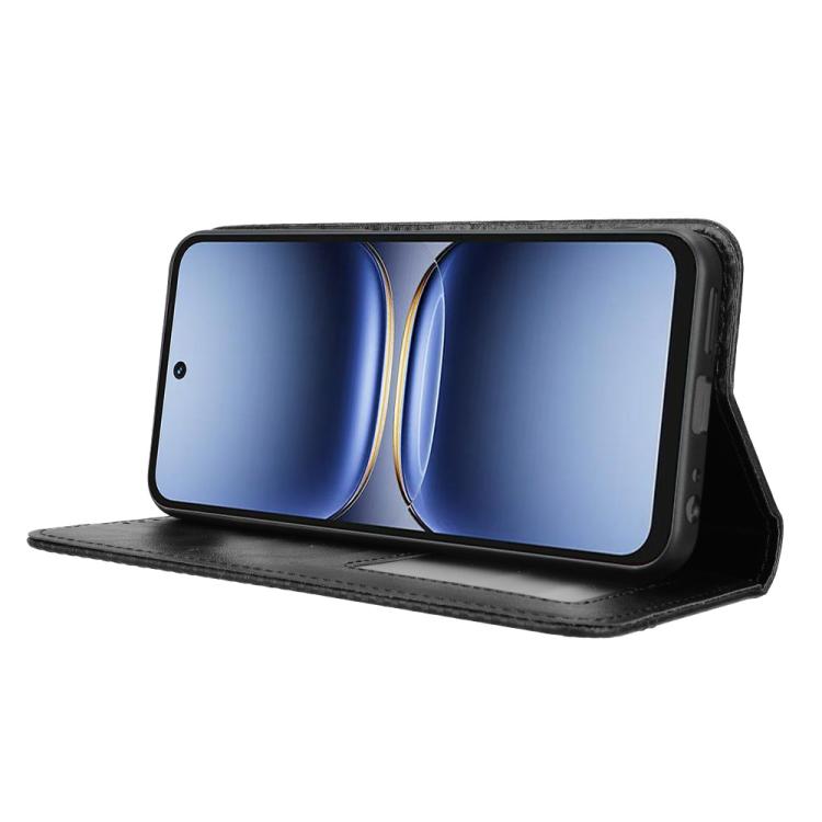 Magnetic Buckle Retro Texture Leather Phone Case