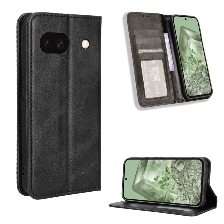 Magnetic Buckle Retro Texture Leather Phone Case