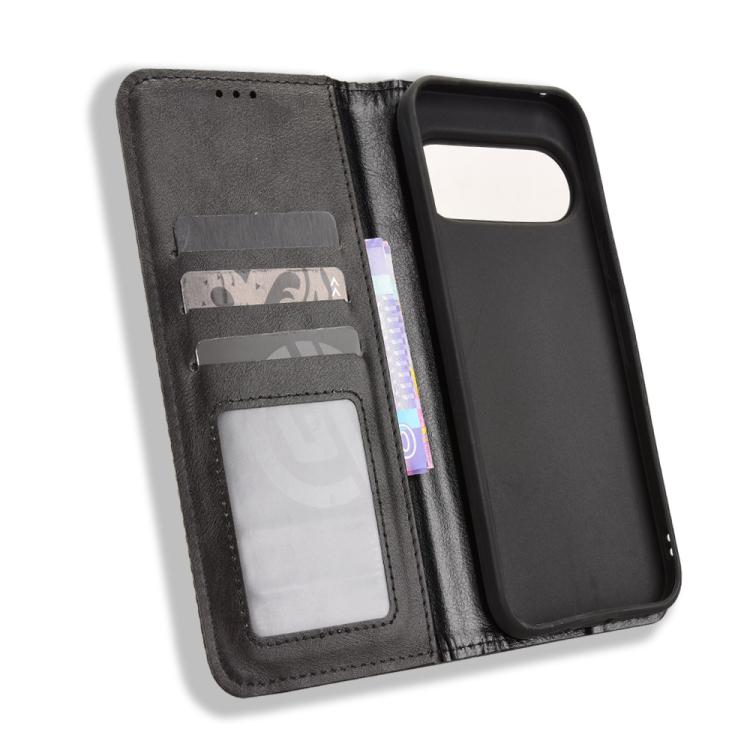 Magnetic Buckle Retro Texture Leather Phone Case