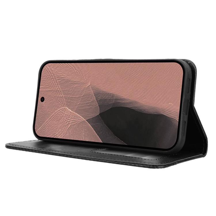 Magnetic Buckle Retro Texture Leather Phone Case