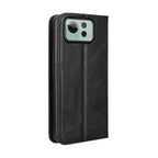 Magnetic Buckle Retro Texture Leather Phone Case