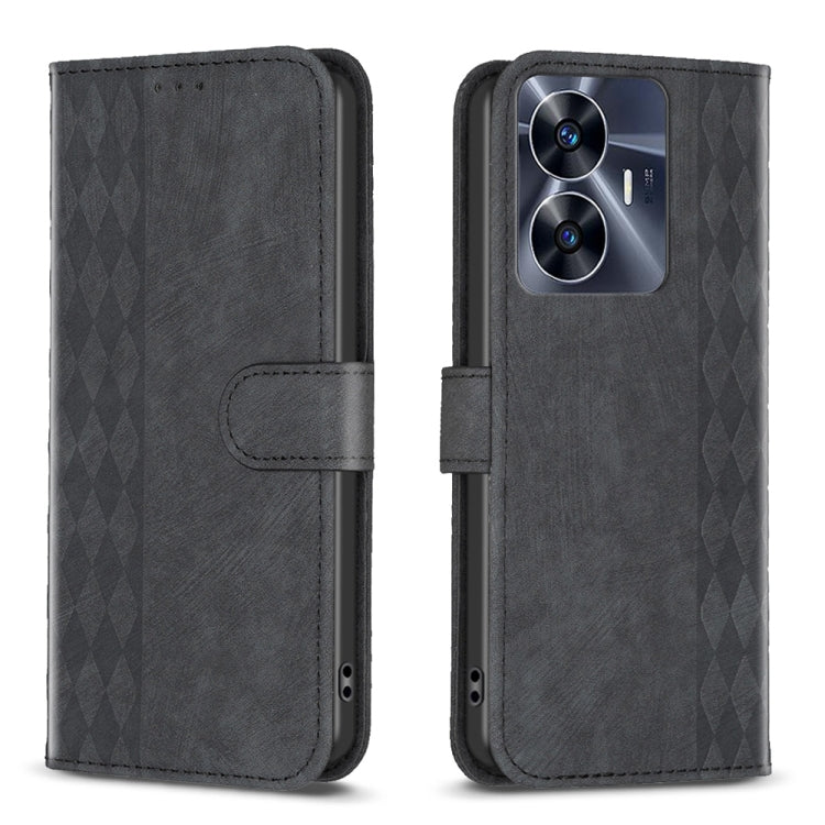 Plaid Embossed Leather Phone Case — view 10