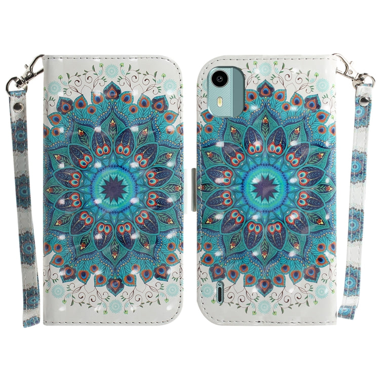 3D Colored Horizontal Flip Leather Phone Case — view 21